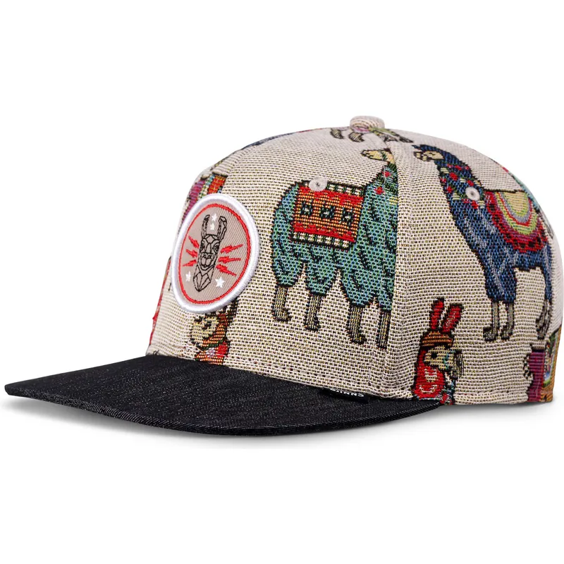 kasketter-buet-beige-snapback-af-djinns