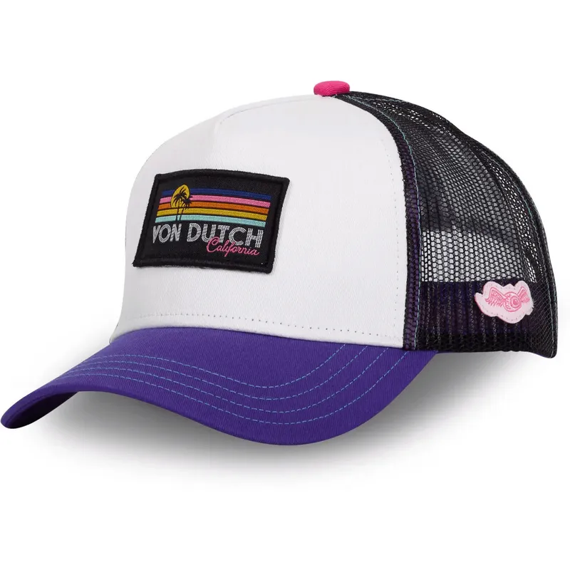 von-dutch-surf03-hvid-og-violet-trucker-cap