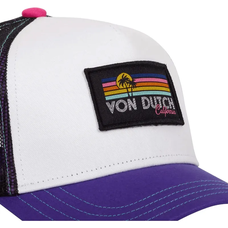 von-dutch-surf03-hvid-og-violet-trucker-cap