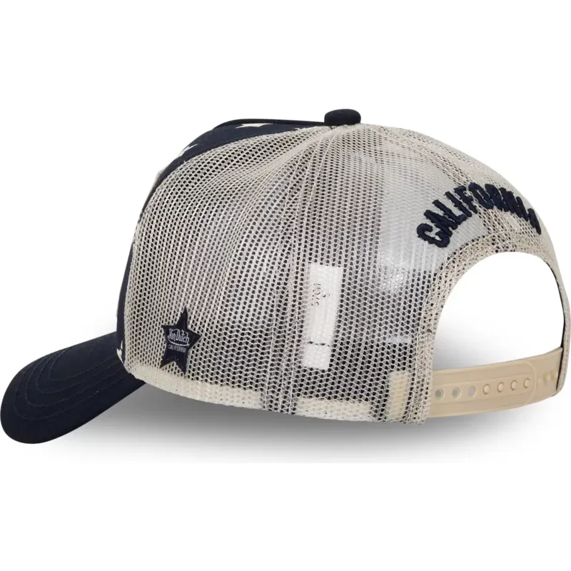kasketter-buet-marinebla-snapback-af-von-dutch