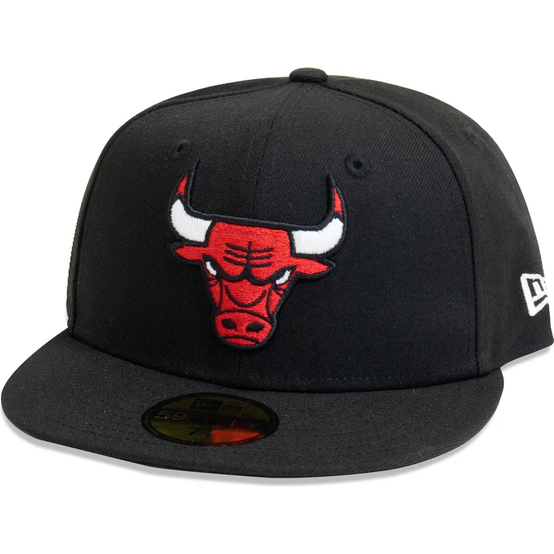 sort-fitted-59fifty-essential-flad-kasket-fra-chicago-bulls-nba-af-new-era