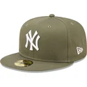 flad-gron-fitted-kasket-59fifty-league-essential-fra-new-york-yankees-mlb-af-new-era