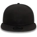 sort-flad-snapback-9fifty-bomuldshue-fra-new-era