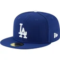 los-angeles-dodgers-mlb-new-era-59fifty-authentic-on-field-game-bla-fladskygget-fitted-kasket