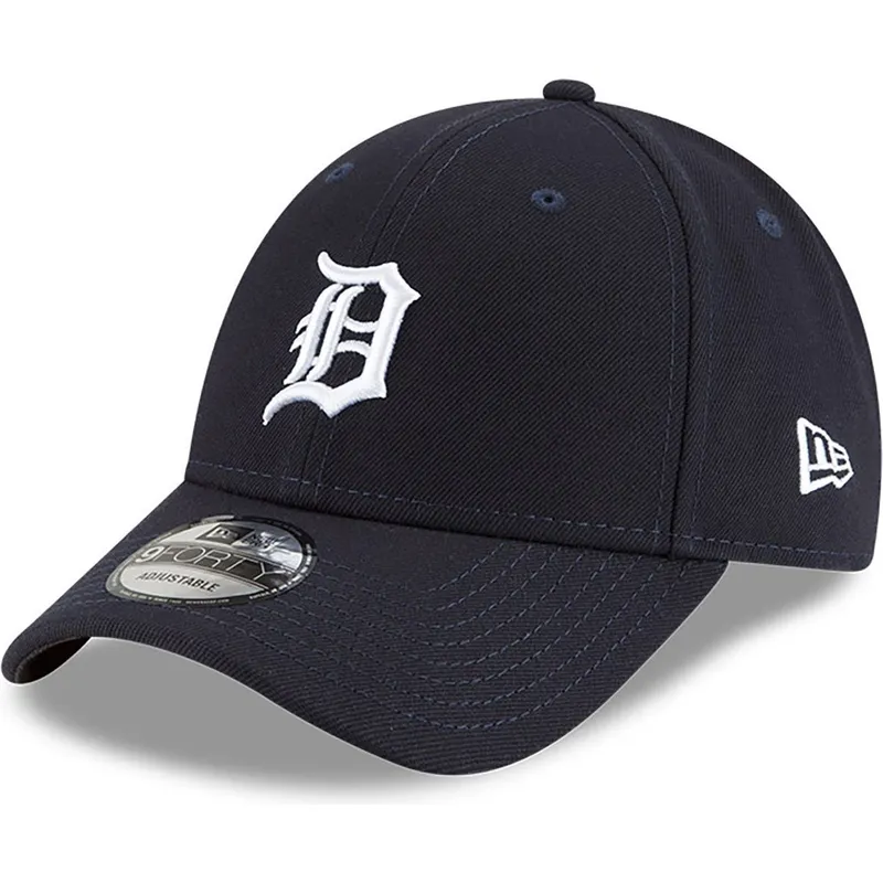 justerbar-marinebla-buet-kasket-9forty-the-league-fra-detroit-tigers-mlb-fra-new-era
