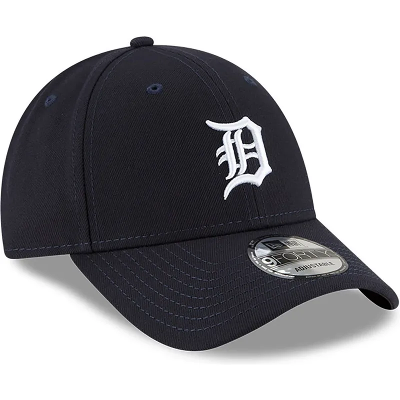 justerbar-marinebla-buet-kasket-9forty-the-league-fra-detroit-tigers-mlb-fra-new-era