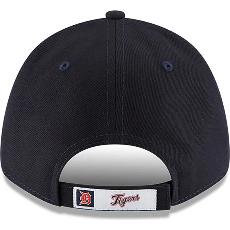 justerbar-marinebla-buet-kasket-9forty-the-league-fra-detroit-tigers-mlb-fra-new-era