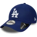 kasketter-buet-bla-justerbar-rem-9forty-diamond-era-essential-fra-los-angeles-dodgers-mlb-af-new-era