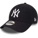 justerbar-marinebla-buet-kasket-9forty-diamond-era-essential-fra-new-york-yankees-mlb-fra-new-era