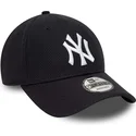 justerbar-marinebla-buet-kasket-9forty-diamond-era-essential-fra-new-york-yankees-mlb-fra-new-era