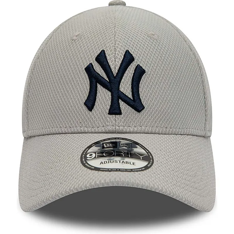 kasketter-buet-gra-justerbar-rem-9forty-diamond-era-essential-fra-new-york-yankees-mlb-af-new-era