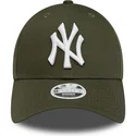 new-era-new-york-yankees-mlb-9forty-league-essential-justerbar-gron-buet-kasket-til-kvinder