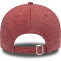 kasketter-buet-rod-justerbar-rem-granate-granate-9forty-jersey-essential-fra-new-york-yankees-mlb-af-new-era