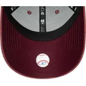 kasketter-buet-rod-justerbar-rem-granate-granate-9forty-jersey-essential-fra-new-york-yankees-mlb-af-new-era