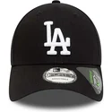 sort-justerbar-curved-kasket-9forty-repreve-league-essential-fra-los-angeles-dodgers-mlb-fra-new-era
