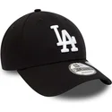sort-justerbar-curved-kasket-9forty-repreve-league-essential-fra-los-angeles-dodgers-mlb-fra-new-era