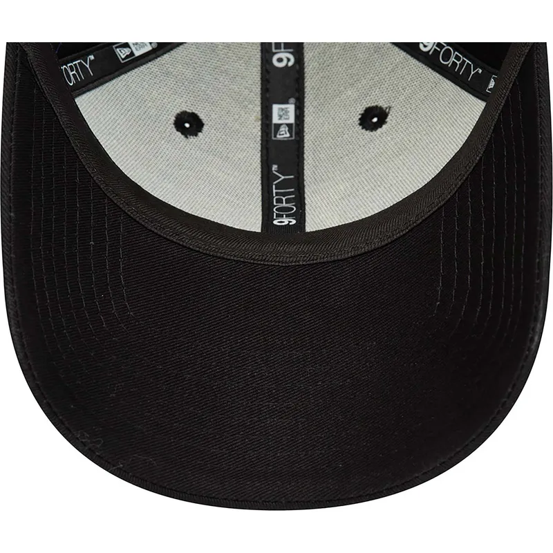 sort-justerbar-curved-kasket-9forty-repreve-league-essential-fra-los-angeles-dodgers-mlb-fra-new-era