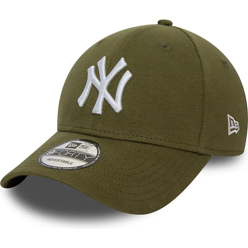 kasketter-buet-gron-justerbar-rem-9forty-jersey-essential-fra-new-york-yankees-mlb-af-new-era