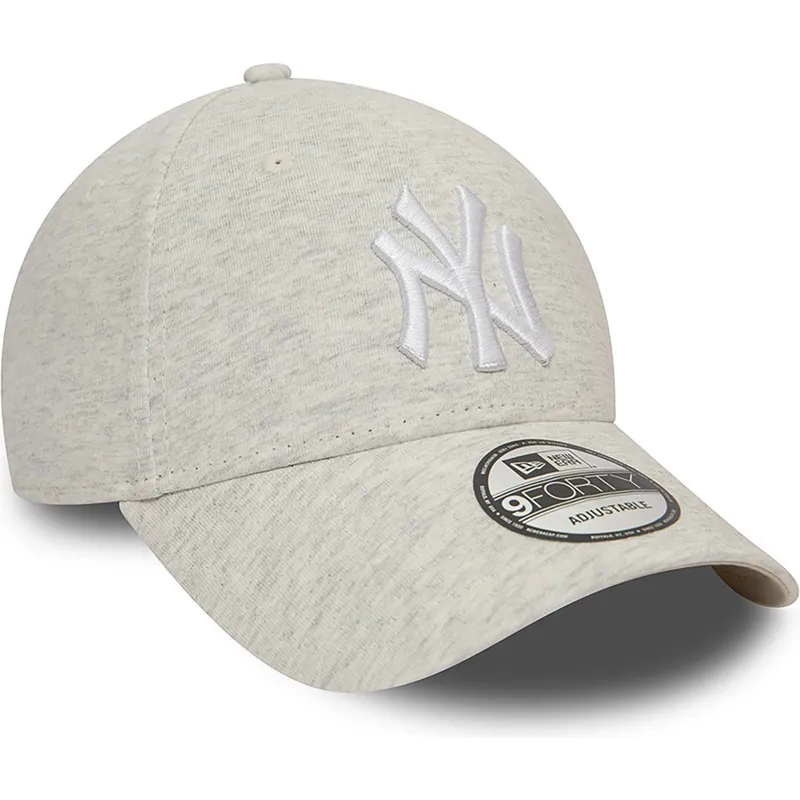 buet-beige-justerbar-kasket-9forty-jersey-essential-fra-new-york-yankees-mlb-fra-new-era