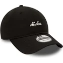 new-era-9twenty-repreve-heritage-script-justerbar-sort-buet-kasket
