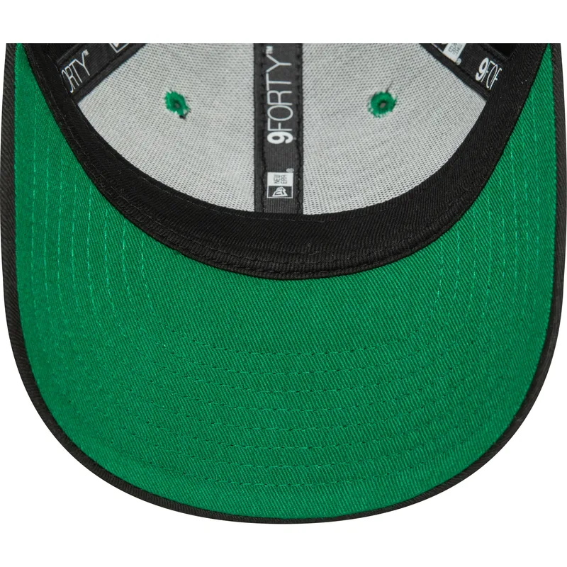 kasketter-buet-sort-justerbar-rem-til-barn-9forty-graphic-dinosaurio-fra-new-york-yankees-mlb-af-new-era