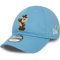 9forty-looney-tunes-tasmanske-djaevel-bla-justerbar-kurvet-kasket-til-drenge-fra-new-era