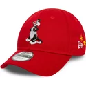 new-era-curved-brim-toddler-sylvester-9forty-looney-tunes-red-adjustable-cap