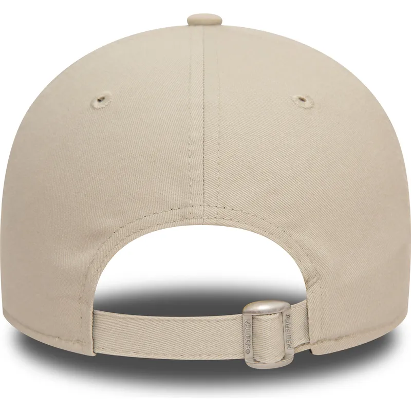 kasketter-buet-beige-justerbar-rem-9forty-league-essential-fra-new-york-yankees-mlb-af-new-era