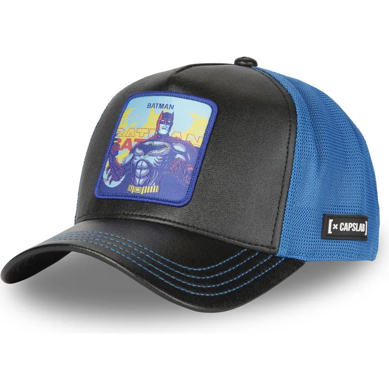 kasketter-buet-sort-snapback-batman-dc-comics-af-capslab
