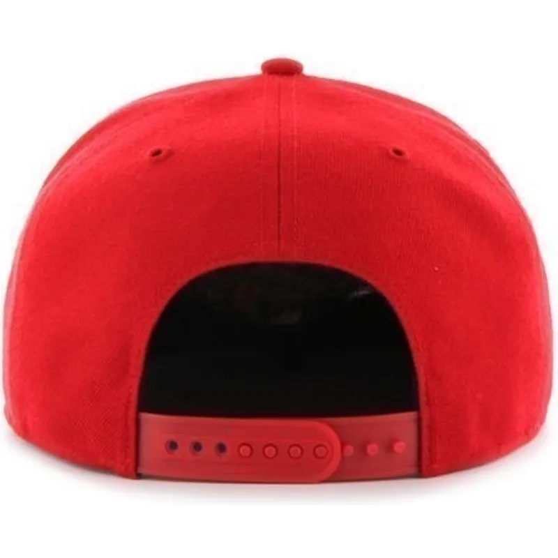 kasketter-flad-rod-snapback-fra-new-york-yankees-mlb-af-47-brand
