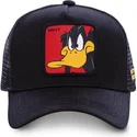 sort-trucker-kasket-til-dreng-daffy-and-kiddaf1-looney-tunes-fra-capslab