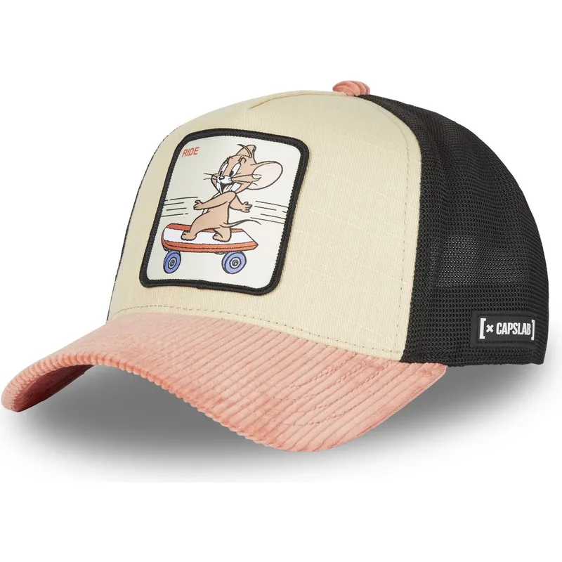 kasketter-buet-multicolor-snapback-jerry-looney-tunes-af-capslab