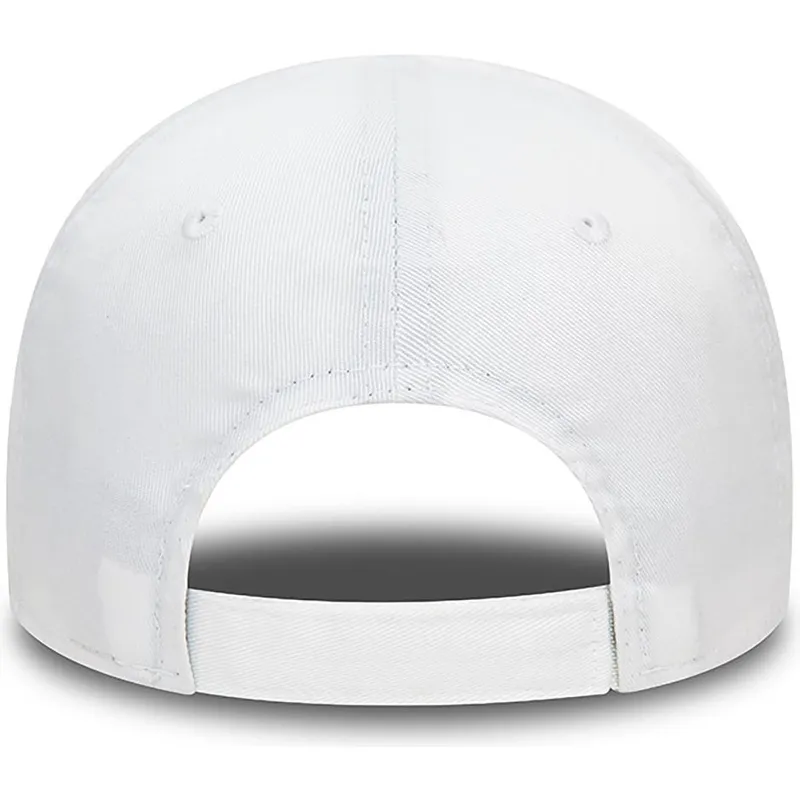 hvid-og-rod-justerbar-buet-kasket-til-born-med-wonder-woman-dc-comics-hero-fra-new-era