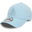kasketter-buet-bla-justerbar-rem-claro-claro-9forty-league-essential-fra-los-angeles-dodgers-mlb-af-new-era