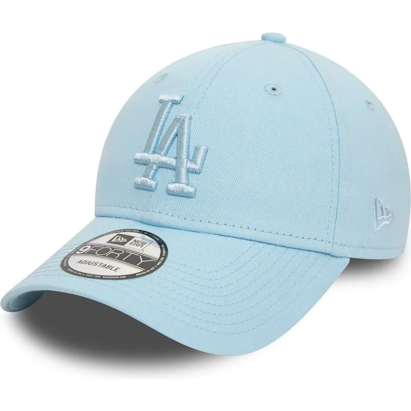 kasketter-buet-bla-justerbar-rem-claro-claro-9forty-league-essential-fra-los-angeles-dodgers-mlb-af-new-era