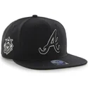 kasketter-flad-sort-snapback-fra-atlanta-braves-mlb-af-47-brand