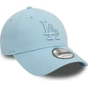 kasketter-buet-bla-justerbar-rem-claro-claro-9forty-league-essential-fra-los-angeles-dodgers-mlb-af-new-era