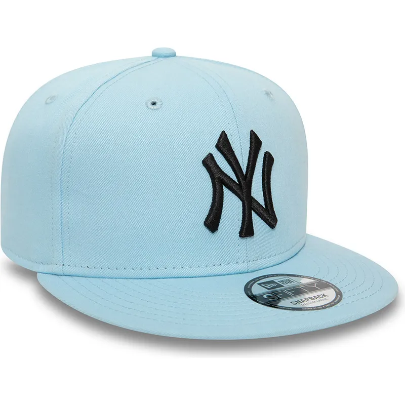 kasketter-flad-bla-snapback-claro-negro-9fifty-league-essential-fra-new-york-yankees-mlb-af-new-era kasketter-flad-bla-snapback-claro-negro-9fifty-league-essential-fra-new-york-yankees-mlb-af-new-era