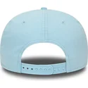new-era-new-york-yankees-mlb-9fifty-league-essential-lysebla-snapback-flat-kasket-med-sort-logo