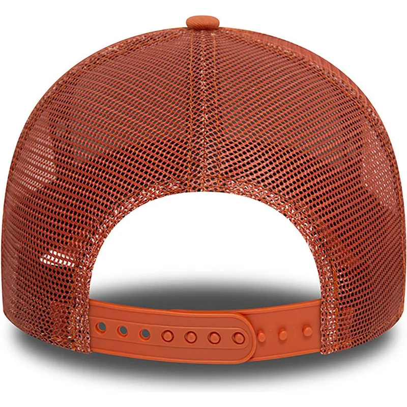 brun-trucker-kasket-a-frame-league-essential-fra-los-angeles-dodgers-mlb-fra-new-era