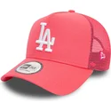 kasketter-buet-rosa-snapback-a-frame-league-essential-fra-los-angeles-dodgers-mlb-af-new-era