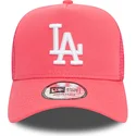 kasketter-buet-rosa-snapback-a-frame-league-essential-fra-los-angeles-dodgers-mlb-af-new-era