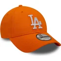 kasketter-buet-orange-justerbar-rem-9forty-league-essential-fra-los-angeles-dodgers-mlb-af-new-era