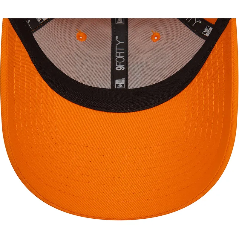 kasketter-buet-orange-justerbar-rem-9forty-league-essential-fra-los-angeles-dodgers-mlb-af-new-era