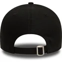 sort-justerbar-kasket-med-buet-skygge-og-orange-logo-9forty-team-outline-af-new-york-yankees-mlb-fra-new-era