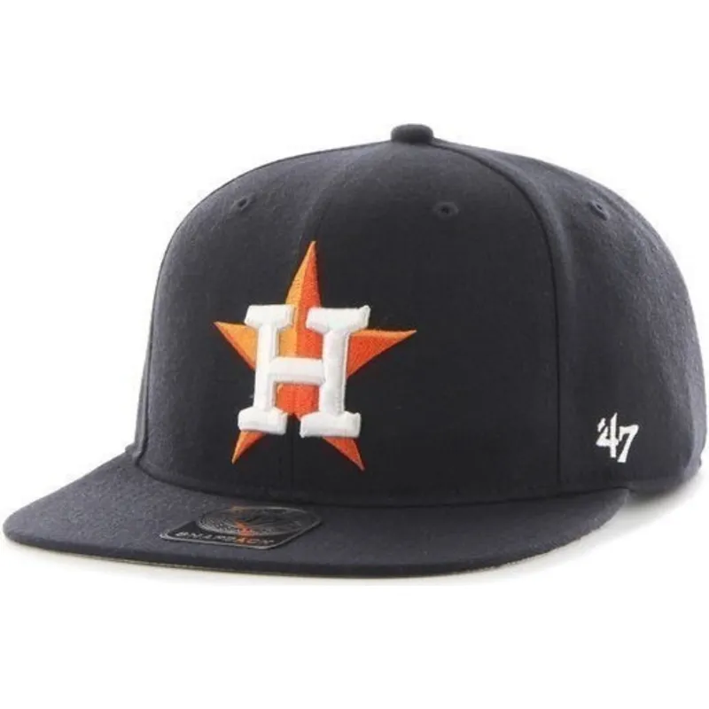kasketter-flad-marinebla-snapback-fra-houston-astros-mlb-af-47-brand