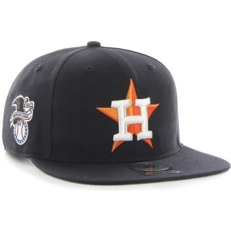 kasketter-flad-marinebla-snapback-fra-houston-astros-mlb-af-47-brand