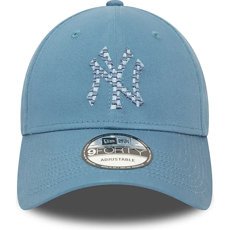 kasketter-buet-bla-justerbar-rem-9forty-seasonal-infill-fra-new-york-yankees-mlb-af-new-era