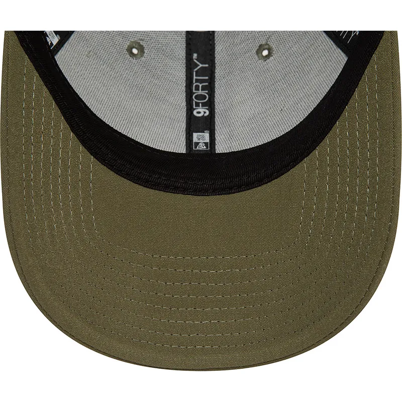 gron-justerbar-curved-kasket-9forty-repreve-football-taxi-fra-new-era