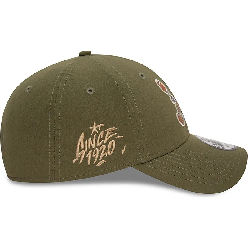 gron-justerbar-curved-kasket-9forty-repreve-football-taxi-fra-new-era